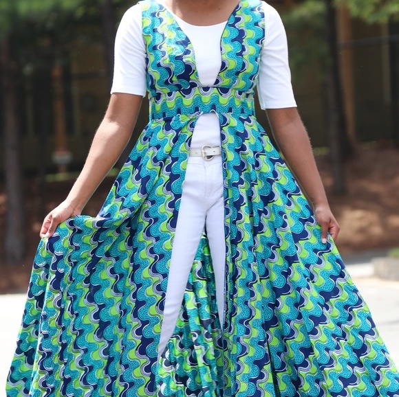 Ankara style dress - Picture 1 of 3